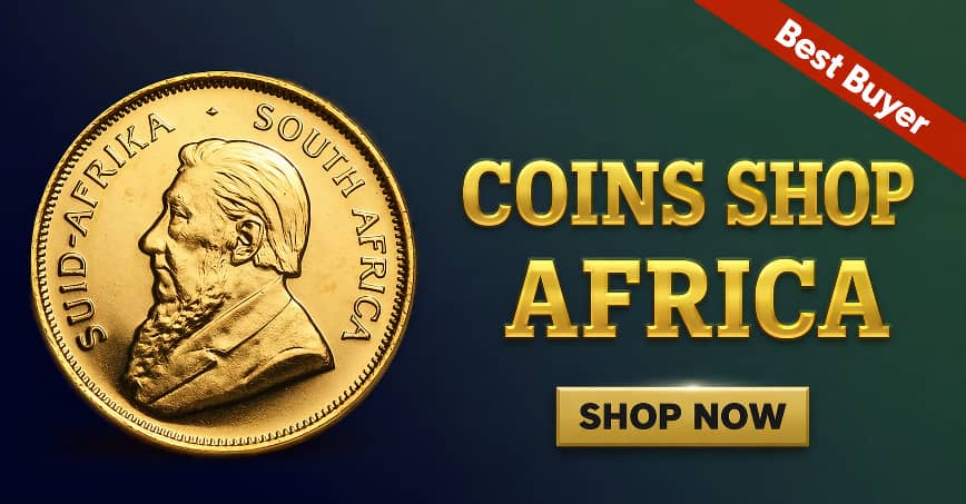Coins Shop Africa storefront banner