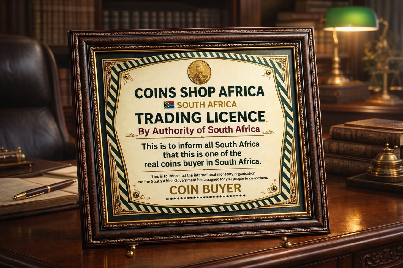 Government-issued trading licence document
