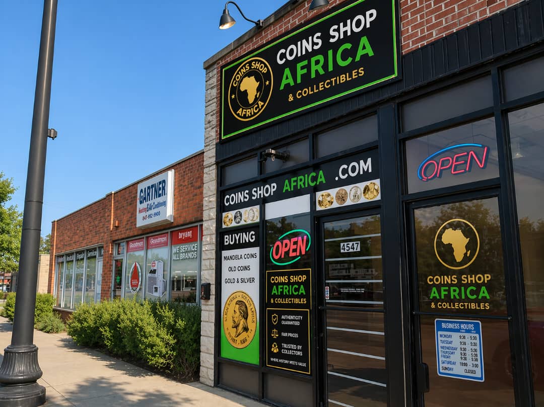 Coins Shop Africa storefront